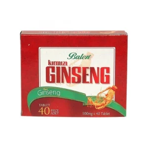 Balen Kırmızı Ginseng 40Lı Tablet 500Mg