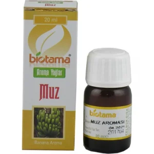 Biotama Muz Aroması Yağı 20Ml