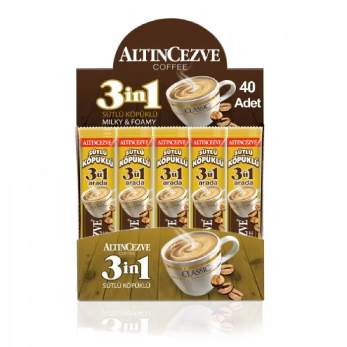 Altıncezve Üçü Birarada Sütlü Köpüklü 16Gr