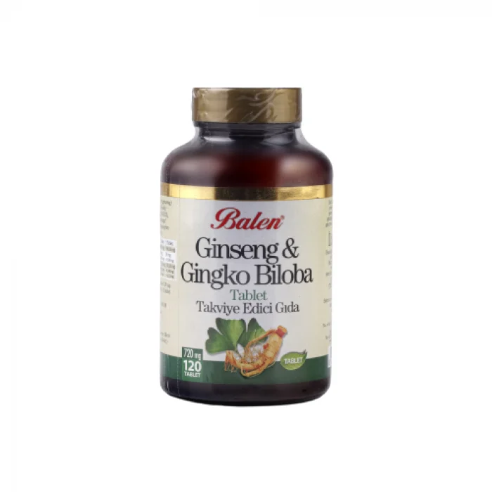 Balen Ginseng & Ginkgo Biloba 720mg 120li Tablet