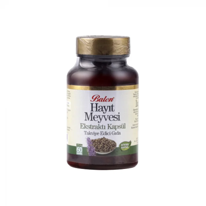 Balen Hayıt Meyvesi Ekstraktı Bitkisel Kapsül 60Ad 375Mg