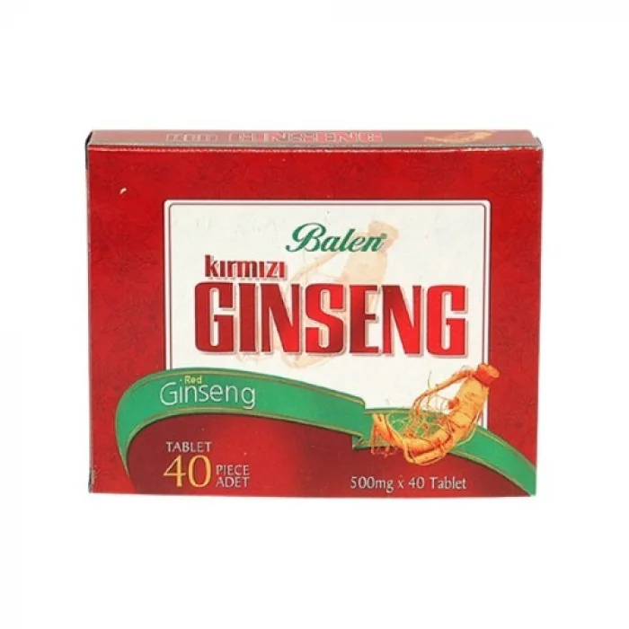 Balen Kırmızı Ginseng 40Lı Tablet 500Mg