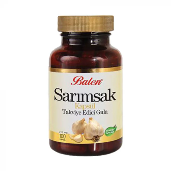 Balen Sarımsak 100Lü Bitkisel Kapsül 375Mg