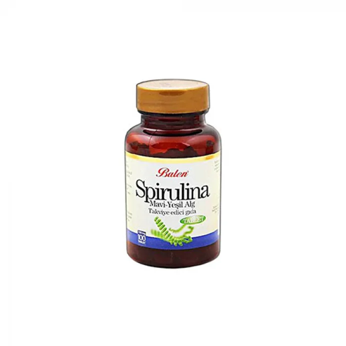 Balen Spirulina Mavi-Yeşil Alg 100Lü Tablet 740Mg