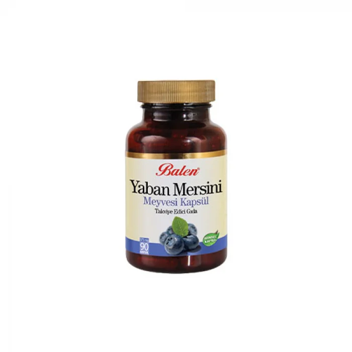 Balen Yaban Mersini Meyvesi Ektraktı 90Lı Bitkisel Kapsül 375Mg