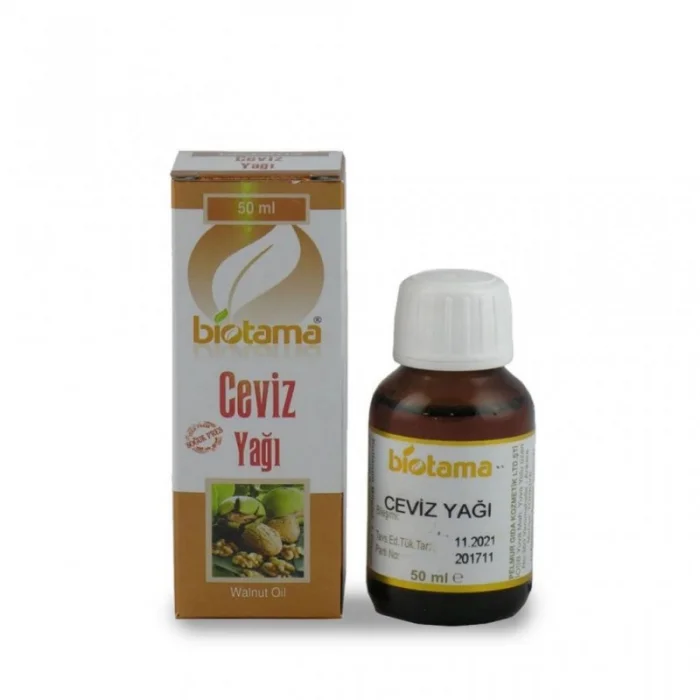 Biotama Ceviz Yağı 50Ml Soğuk Pres