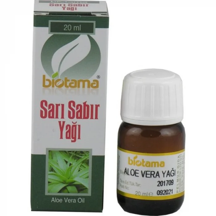 Biotama Sarı Sabır Aloe Vera Yağı 20Ml