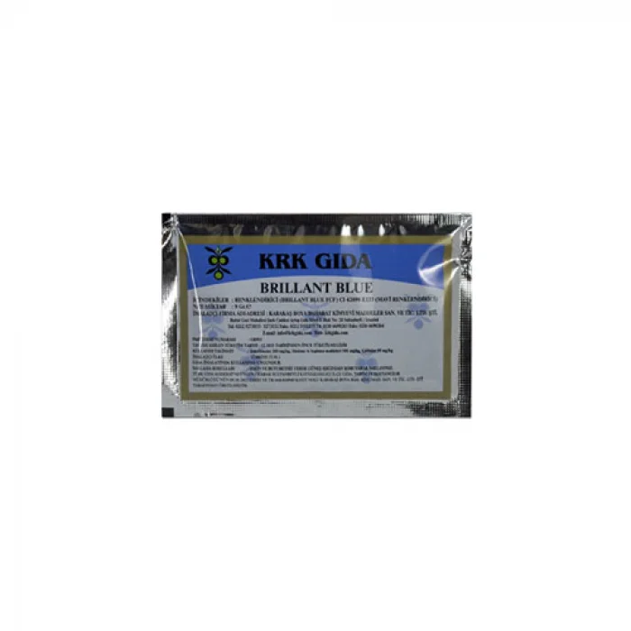 Krk Gıda Boyası 9 Gr. Mavi - Brillant Blue