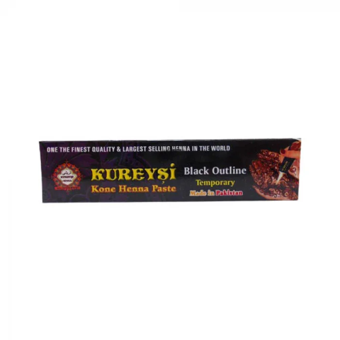 Kureyşi Siyah Dövme Kınası (30 G)