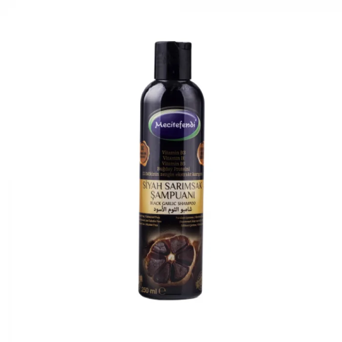 Mecitefendi Siyah Sarımsak Şampuanı 250Ml