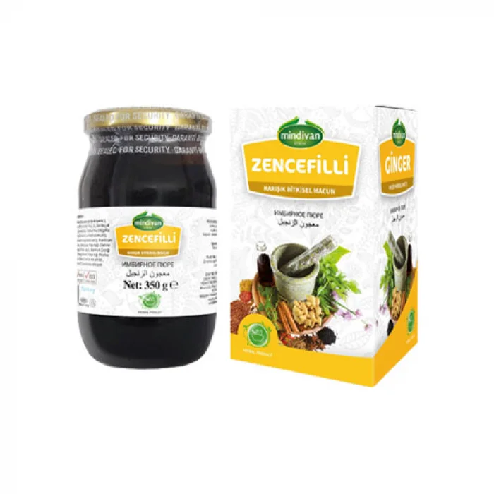 Mindivan Zencefilli Karışık Bitkisel Macun 420Gr