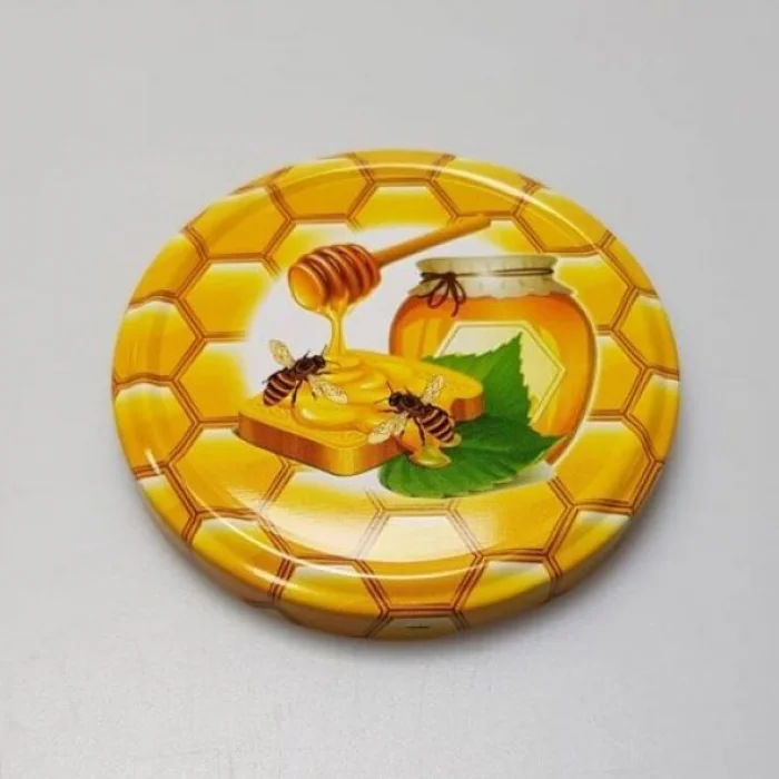 Paşabahçe Cam Kavanoz Kapağı 82 Mm Bal Desenli