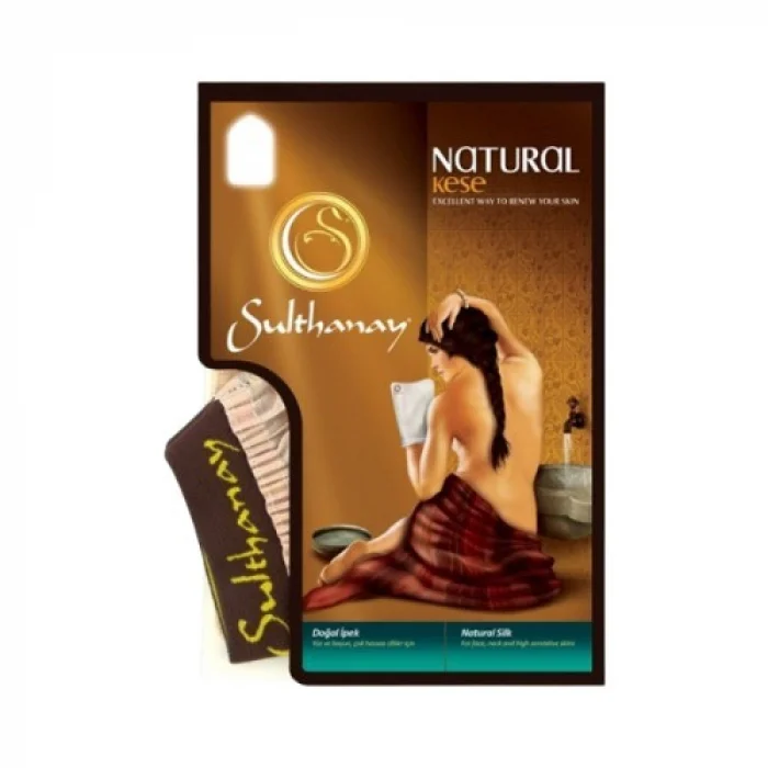 Sulthanay Natural İpek Kese - Doğal İpek