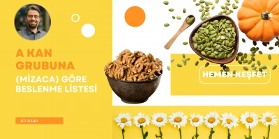 A Kan Grubuna (Mizaca) Göre Beslenme Listesi