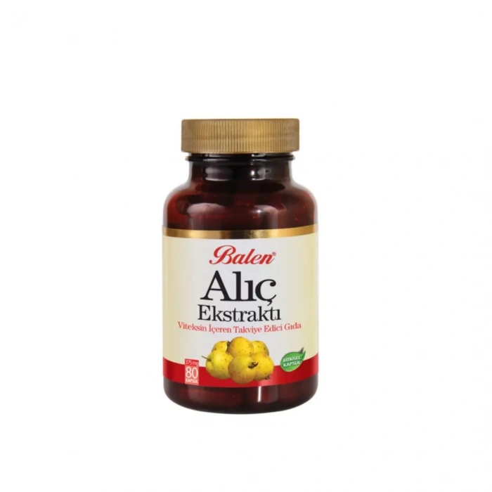 Balen Alıç Meyvesi Ekstraktı 80li Bitkisel Kapsül 375Mg