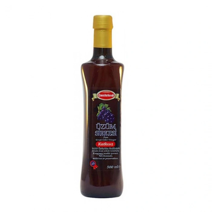 Cemilefendi Üzüm Sirkesi Katkısız 500Ml