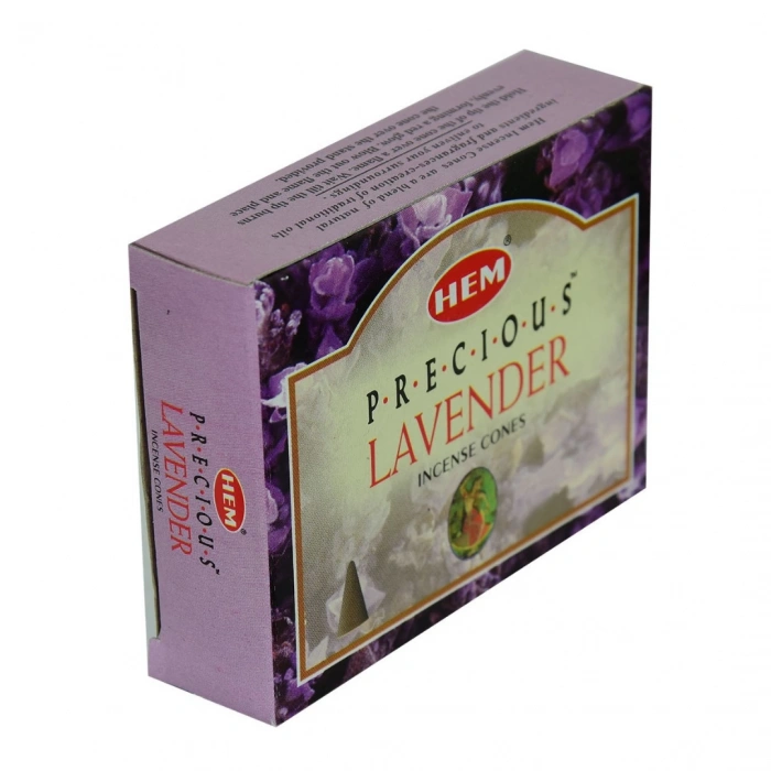 Hem Precious Lavender Incense Cones - Lavanta Kokulu 10 Adet Konik Tütsü