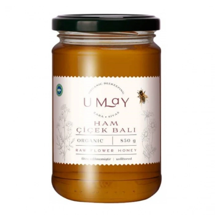Umay Herbal Organik Ham Çiçek Balı 850Gr