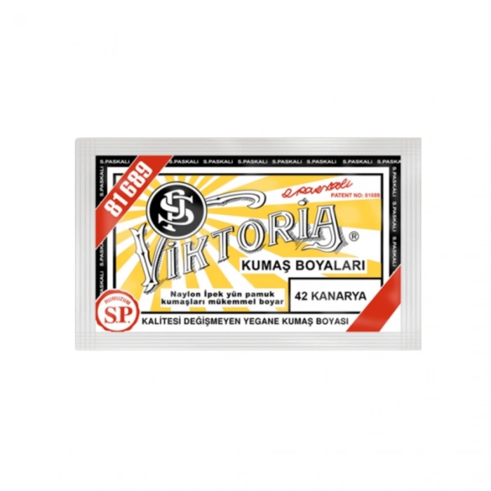 Viktoria Kumaş Boyası 42 Kanarya