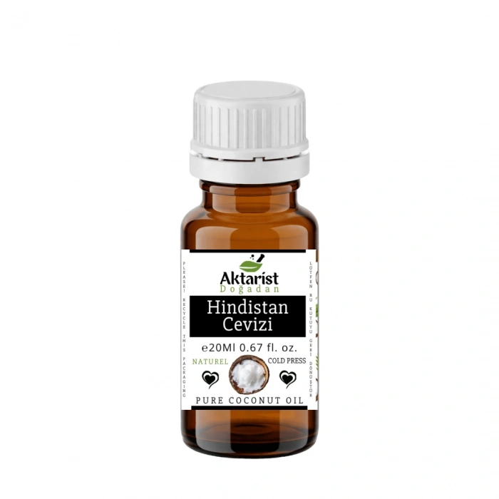 Aktarist Hindistan Cevizi Yağı Soğuk Pres 20Ml