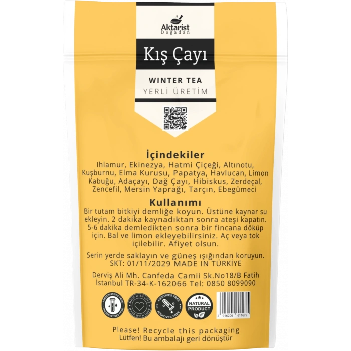 Aktarist Kış Çayı 200Gr