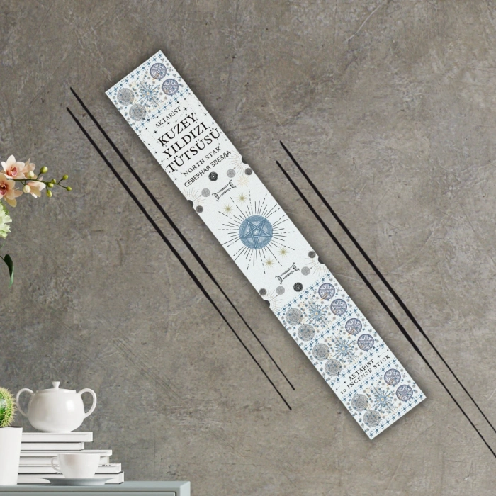 Aktarist Kuzey Yıldızı Tütsüsü - 20 Çubuk Tütsü