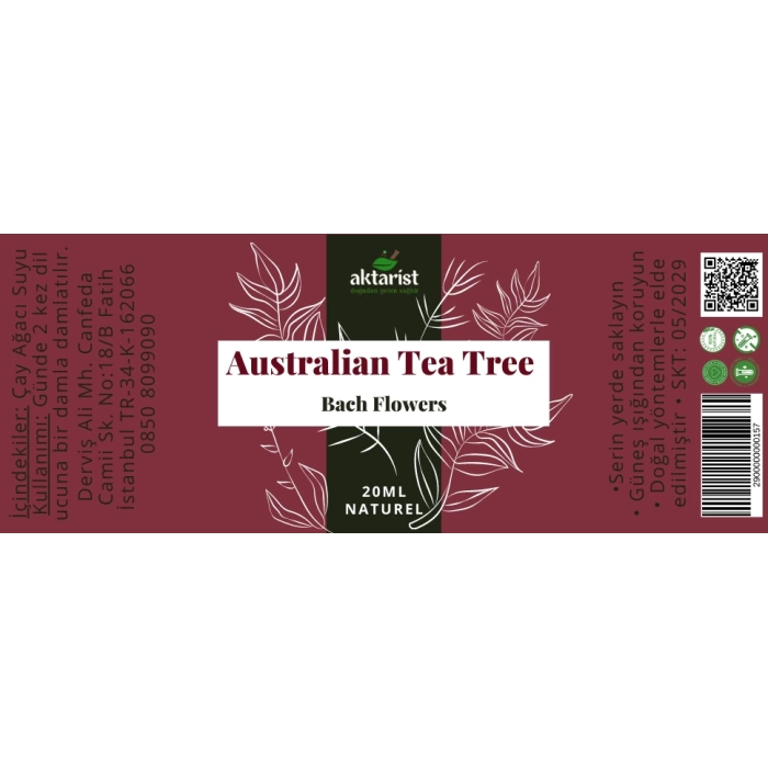 Australian Tea Tree - Bach Flowers Water 20Ml