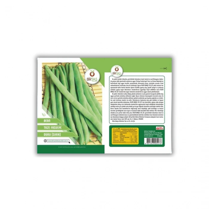 Birtaş Taze Fasulye Duru Sırık Tohumu