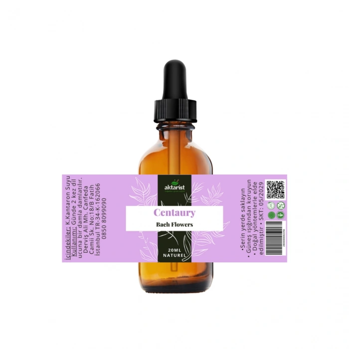 Centaury - Bach Flowers Water 20Ml