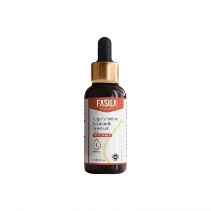 Fasıla Lugols Solution Ve Selenyum İyot Damla 30Ml