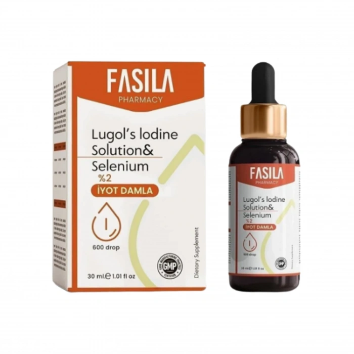 Fasıla Lugols Solution Ve Selenyum İyot Damla 30Ml