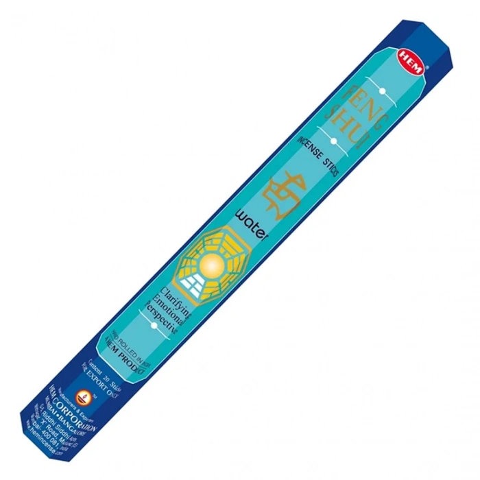 Hem Tütsü Feng Shui Water Incense Stick - 20 Çubuk Tütsü Feng Shui Su