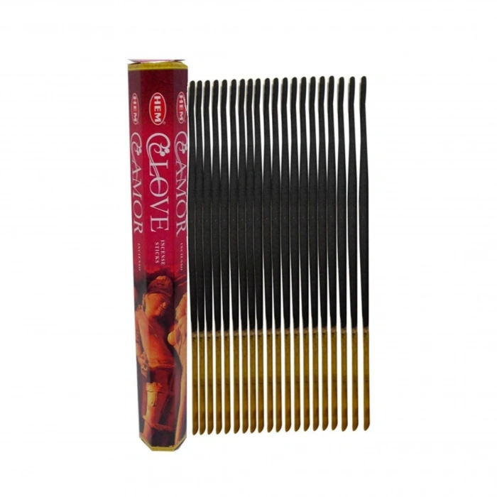 Hem Tütsü Love Incense Stick - 20 Çubuk Tütsü Aşk