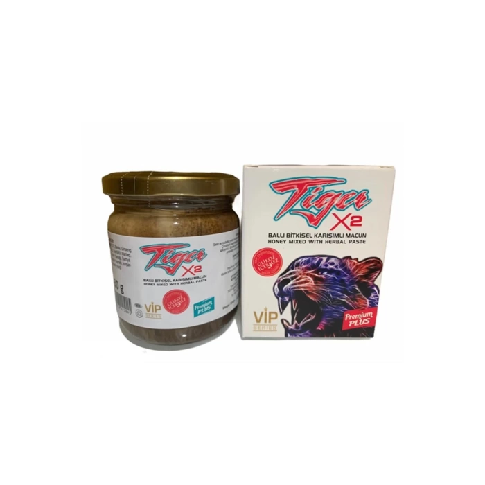 Life Box Tiger X2 Stevialı Ballı Bitkisel Karışımlı Macun 230 Gr
