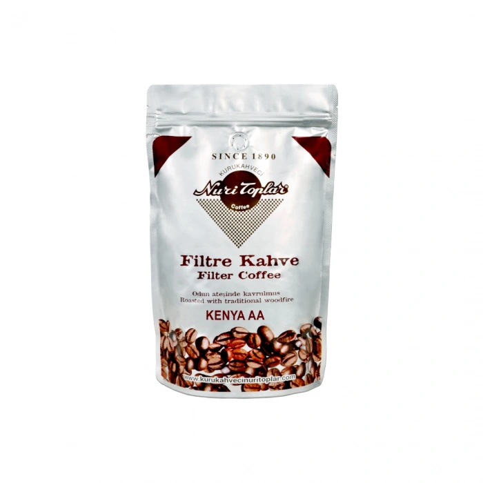 Nuri Toplar French Press Kahve 100Gr Öğütülmüş Kenya
