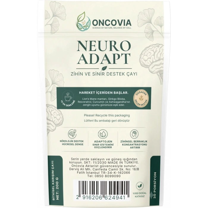 Oncovia Neuro Adapt Tea