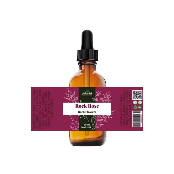 Rock Rose - Bach Flowers Water 20Ml