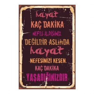 Aktarist Tablo 10x20cm