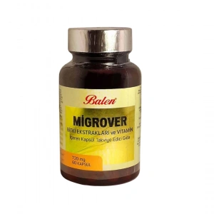 Balen Migrover 60lı Bitkisel Kapsül 720Mg