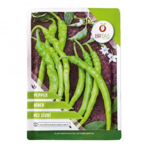 Birtaş Biber Tohumu - Acı Sivri