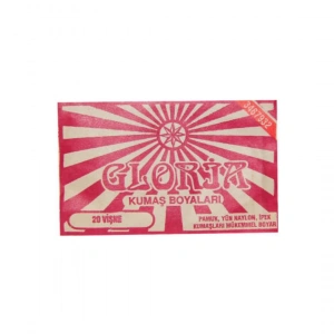 Gloria Kumaş Boyası Vişne