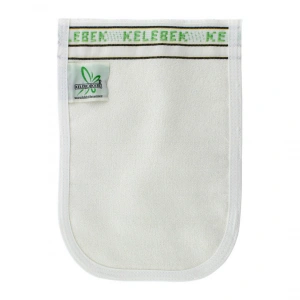 Kelebek Kese İnce Beyaz / Yeşil