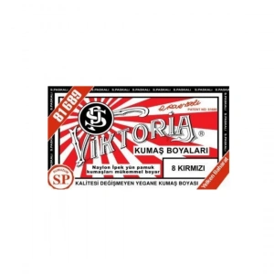 Viktoria Kumaş Boyası 8 Kırmızı