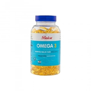 Balen Omega 3 Norveç Balık Yağı 100lü Yumuşak Kapsül 1380mg