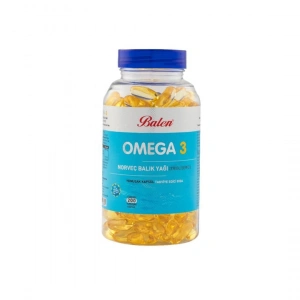 Balen Omega 3 Norveç Balık Yağı 200lü Yumuşak Kapsül 1380mg