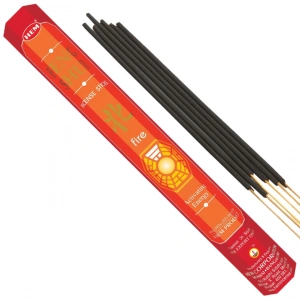 Hem Tütsü Feng Shui Fire Incense Stck - 20 Çubuk Tütsü Feng Shui Ateş