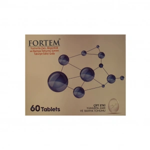 Fortem Yumurta Zarı Akgünlük Ve Bamya Tohumu İçeren Takviye Edici Gıda 60 Tablet