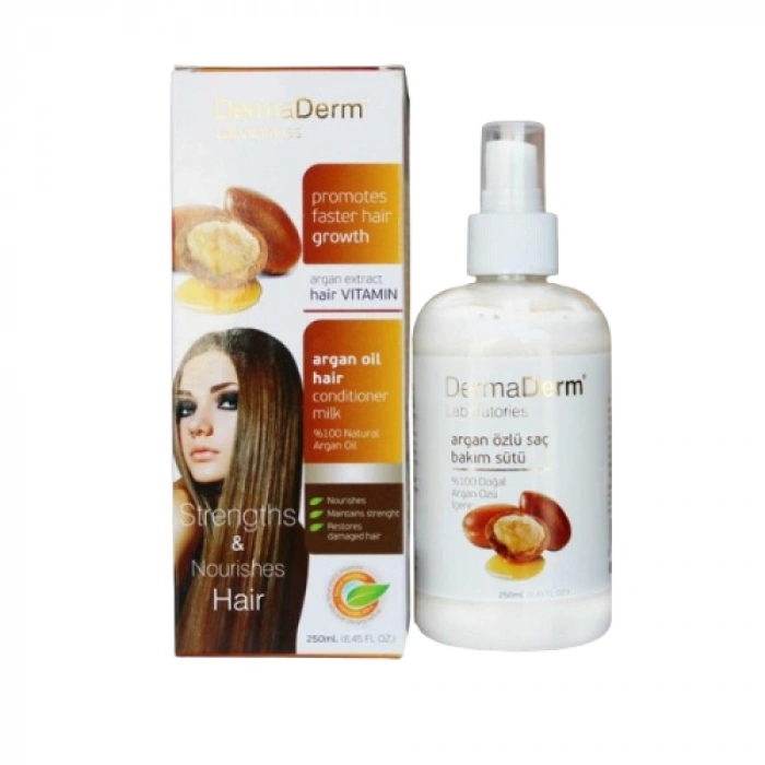 Dermaderm Argan Özlü Saç Bakım Sütü 250Ml