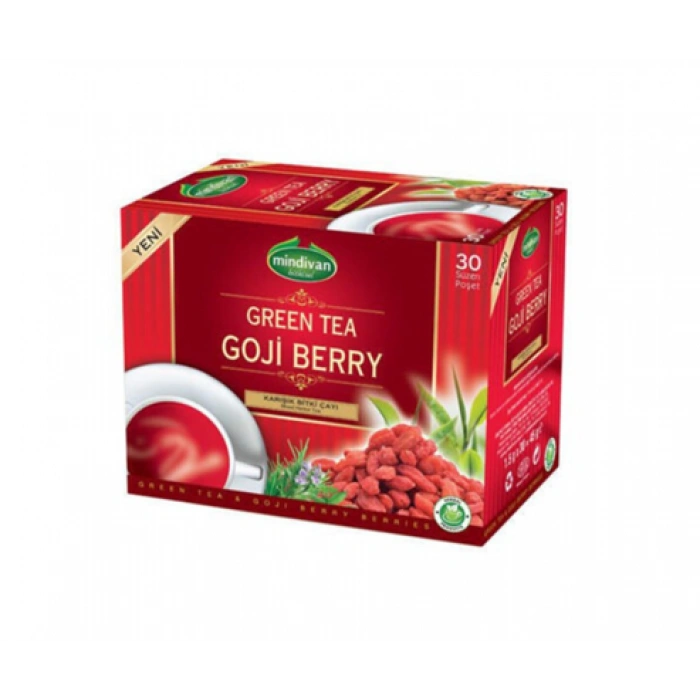 Mindivan Goji Berry 30lu Süzen Poşet Çay