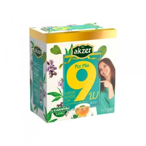 Akzer 9lu form mix 60lı Süzen Poşet